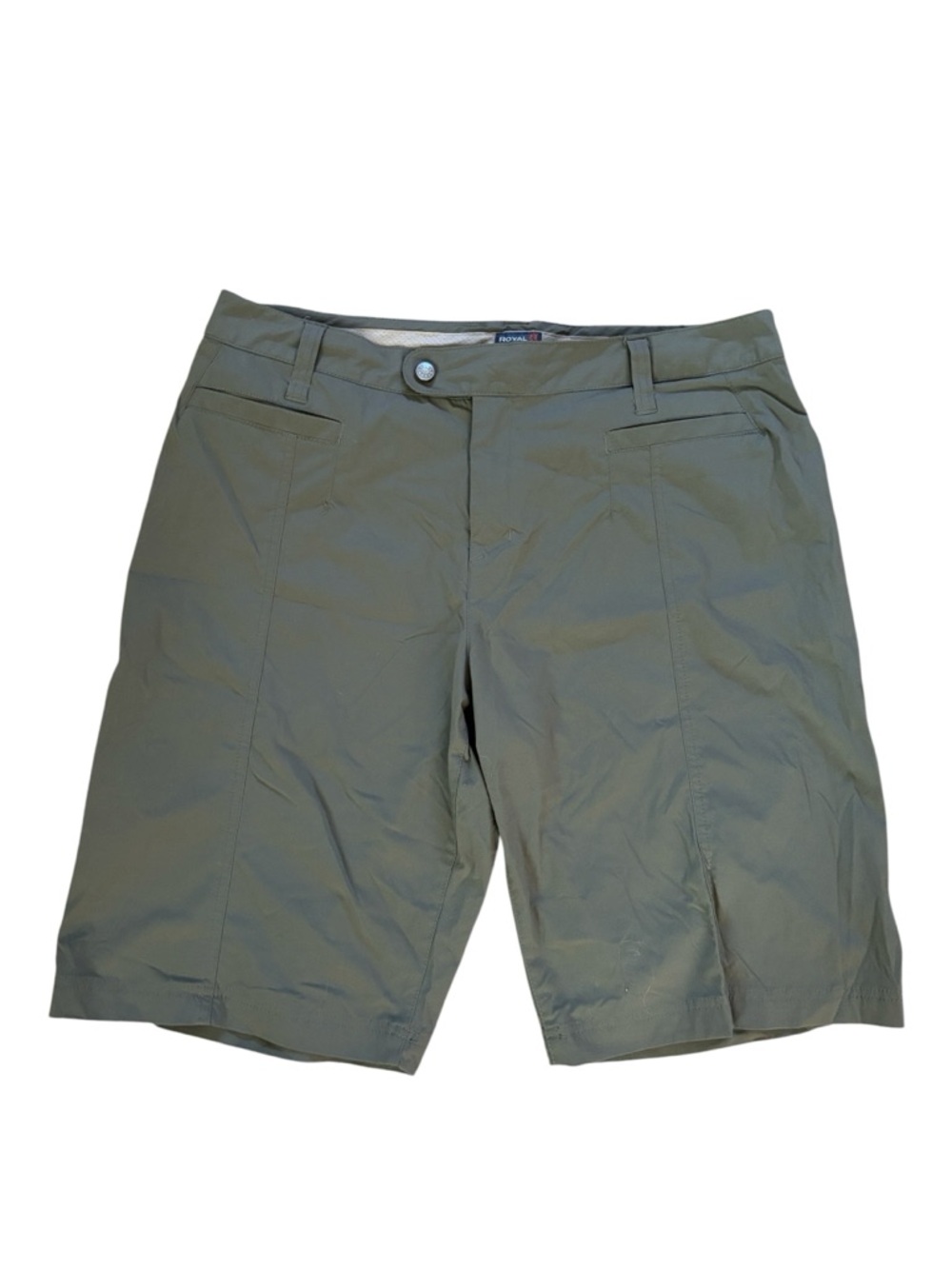 Royal Robbins Green 11" Inseam Stretch Hiking‎ Outdoor Shorts Size 14